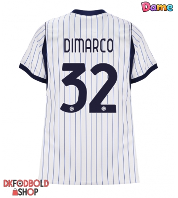 Inter Milan Federico Dimarco #32 Udebanetrøje Dame 2026-27 Kort ærmer Inter Milan Federico Dimarco #32 Udebanetrøje Dame 2026-27 Kort ærmer